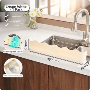 AIJIADA | Waterproof Splash Guard for Kitchen Sink and Bathroom Washbasin