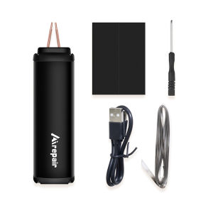 12 Gears Spot Welding Machine Handheld Mini Portable 9-Level LED Lighting 18650 Lithium Battery DIY Welding Tool Kit