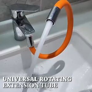 Flexible Faucet Extender Universal Rotatable Pipe 360° Free Bending Flexible Hose Tap Extension Hose Silicone 水管