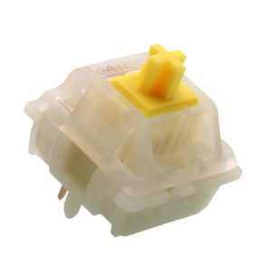 Gateron Milky Yellow Pro Linear Switch 50g Pre-Lubed 5Pin Hot Swap Cho Bàn Phím Cơ Tùy Chỉnh MX Gaming