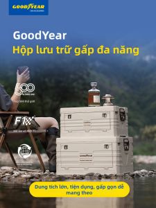 Goodyear | Folding Multi-function Storage Box for Car and Camping