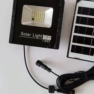 45W IP67 โคมไฟติดผนังพลังงานแสงอาทิตย์ ไฟโซล่าเซลล์ ไฟติดผนัง โคมไฟโซล่าเซลล์ 1200mAh