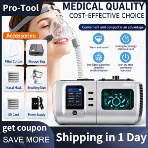 ⭐Local Warehouse+COD⭐ Auto CPAP Machine for Sleep Apnea Intelligent Anti-Snoring Sleep Apnea Device Portable Quiet Sleep Ventilator
