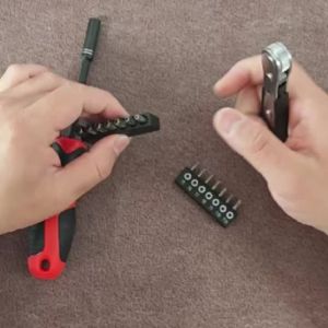 Torx Screwdriver Bit Set Tamper Proof Security Drill Bits 25mm Long Flat Head 1/4” Hex Screw Driver Hand Tools T5-T40