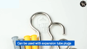 Skrup Tanda Tanya Baut Ulir Cantolan Kait Kaitan Screw hook Screwhook Sekrup Kapstok isi 10 pcs