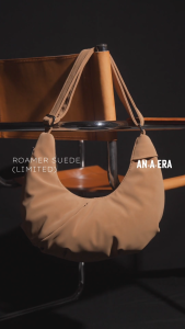 AN-A-ERA : Roamer Suede Limited. Cross Body Bag กระเป๋าถือผู้หญิง กระเป๋าสะพายข้าง ปรับสายสั้นยาวได้