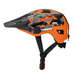 SEEKERAdult Mountain Bike Helmet Lightweight Design Multiple Vents Suitable for Off-Road Riding Road Bike Downhill Sports Helmet
