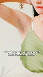 MANIK QUEEN Deodorant Tawas Antiperspirant Spray Mencerahkan Kulit Ketiak Dan Bebas Dari Keringat