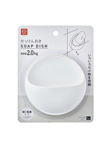 กล่องเก็บของรูปครึ่งวงกลมติดผนังแบบไร้รอยต่อสำหรับเก็บของในห้องน้ำ ชั้นวางของสำหรับแปรงสีฟันและยาสีฟัน ทำความสะอาดได้ ดีไซน์เก๋ไก๋