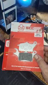 ผ้าเบรคหน้าหลัง สกูปปี/ผ้าเบรคดิส รุ่น SPACY/SCOOPY/MOOVE/ZOOMER มีแยกจำหน่าย ผ้าเบรคดิส โซโม่เอ็ก งานไทย