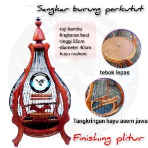 Sangkar burung perkutut sangkar bawang tangkringan asem