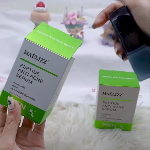 Clearance Sale Maelizz ริ้วรอย 28 ดูแลสิว#PAAสีเขียว เซรั่มบำรุงผิวหน้า Peptide ลดเลือนริ้วรอยร่องลึก เติมความชุ่มชื้นให้ผิว  ซาลิไซลิค แอซิด เปปไทด์ FSA M012