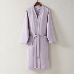 CREATE LOVE | Cotton Water Absorbent Bathrobe for All Seasons 2026 Summer Style