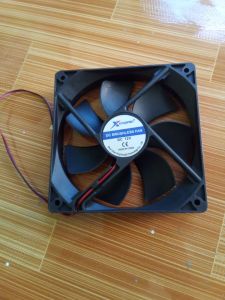 Quạt thông gió tủ điện DC12 V kích thước 12x12x25 Cm