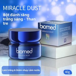 Bột Đánh Răng Đất Sét Hồng Jasmin Không Chứa Fluoride và Than Hoạt Tính
