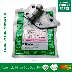 1PC Assembly Hinge Side Door RIGHT RH (AZ241402) for BAJAJ RE & MAXIMA Z Bisagra Pinto Kanan Genuine Spare Parts