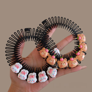 Disc Haircut broken hair clip comb to organize the broken hair on the forehead and back of the head