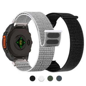 22mm 26mm Nylon QuickFit Strap For Garmin Enduro 3 Quatix 8 Fenix E 7 7X Pro 6 6X Fenix8 Pro AMOLED/MicroLED 47mm 51mm Watchband