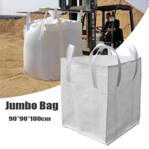 Jumbo Bag / Tonner Bag / Bulk Bag / Sling Bag Weight Capacity Of 1000-1500kg - 90*90*100CM