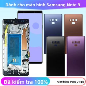 Samsung Note 9 Màn Hình LCD Hiển Thị Màn Hình Cảm Ứng Bộ Số Hóa Thay Thế Cho N960 N960F N960U N960W Màn Hình Điện Dung Có Khung
