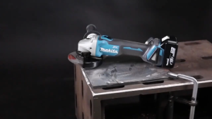 [100% Authentic]MAKlTA DGA402 Brushless angle grinder 2 Lithium batteries Rechargeable cutting machine Polisher Grinder 18V Power Tools