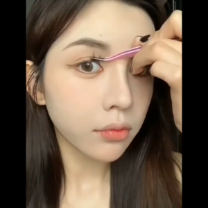 Jieboshi Upper And Lower Lash Series – Meow Meow Evil Glue free False Eyelashes