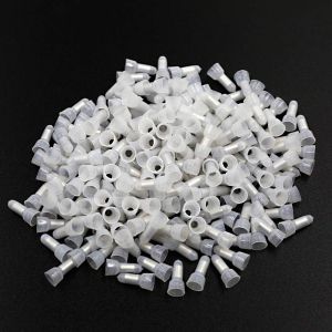 120 Pcs Closed End Crimp Connectors CE1 CE2 CE5 Kit Nylon Insulated Closed End Wire Cap Wire Connectors Crimp Cap Terminals