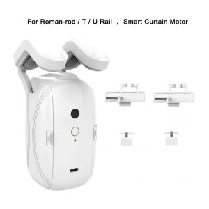 Tuya Zigbee T U I Track Roman Rod Smart Curtain Motor Electric Automatic Curtain Robot APP Voice Control Alice Alexa Google Home