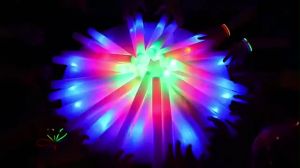 Glow Sticks Bulk Colorful LED Foam Stick Concert Light Glow Sticks Cheer Tube Glow In The Dark LED Light For Birthday Wedding Party Halloween Decoration