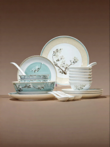 JINGDEZHEN | High Aesthetic Appeal Home Ceramic Dinnerware Set