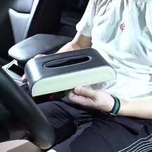 Hộp Giấy Lá Xe Hơi Độc Đáo Treo cho Bảng Điều Khiển và Gương Chắn Nắng