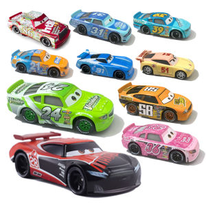 Takara Tomy | Cars2 Cars 3 Lightning McQueen No:28 No:36 No:58 Disney Pixar Model Car 1:55 Metal Die Casting Racing Car Toys Childrens Gifts