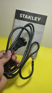 Kabel Power Full Tembaga 2m Asli Gerinda 4" Stanley STGT 5100 STGS 5100 Original