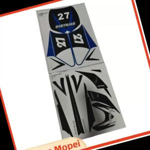Blue Multi-Colored Stickers Suitable for Off-Road Motorcycle Stickers 49CC Beautiful and High-Quality