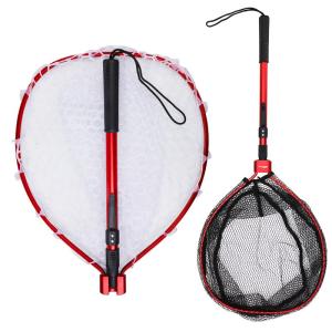 HISTAR | Foldable Portable Ultra-light Lure Landing Net for Stream with Silicone Edge