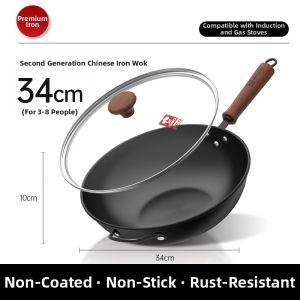 KBH | Old Style Non-Coated Iron Pot