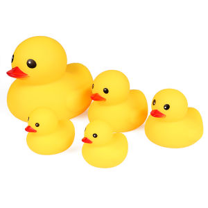 Squeaking Floating Soft Gel Bath Toys