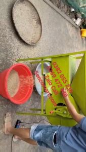 Thùng thổi thóc lép bằng động cơ nhanh sạch với chỉ 1 lần