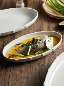 YOGEHOME | Elegant Large Fish Platter