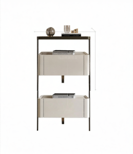 Minimal Design Zen Style Drawer Small Bedside Table
