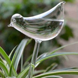 1-10pc Bird Automatic Flower Watering Device Garden Plant Drip Water Seepage Device Bird Shape Indoor Plant Watering Globes