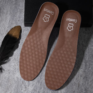 XIANZHAO | Mens Formal Thickened Leather Shoes Breathable Absorbent Anti-smell Comfortable Summer Work Shoes With Cushioning Insoles