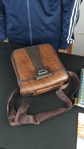 Tas Selempang Kulit 10"Inchi Polo Amstar Kulit PU Slingbag Tas Pria