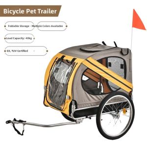 Sahoo | Pet Bike Trailer Large Dogs Outdoor Strolling