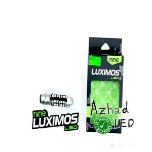 Lampu LED H6 Laser LS3 9nine Luximos 13+13 Watt ACDC Motor Bebek Metik Mini Projie 2 Warna Beat Vario Mio Supra Revo Grand CS1 Satria FU C70 Smash Shogun Vega Nex F1ZR Spacy M5 T19