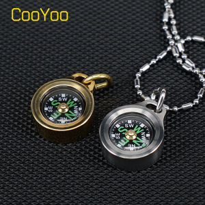 CooYoo | La bàn du lịch ban đêm bằng hợp kim Titan / Đồng thau