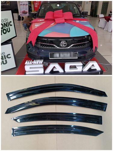 Jenis Door Visor Saga MC3 Terbaik untuk Hujan Lebat Musim Monsun