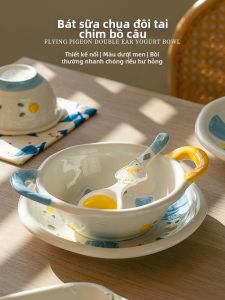 SIYUE | Bát Súp Dưới Màu Đèn Mờ Hình Thú Đáng Yêu Cho Bé