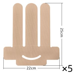 5pcs Elastic Pre Cut Shoulder Support Muscle Tape Sports Kinesiology Tape Athletic Muscle Sports Tape for Shoulder Pain Relief