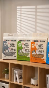 BIS Premium Tofu Cat Litter /Tofu Pasir Kucing 6L/2kg 天然豆腐貓砂